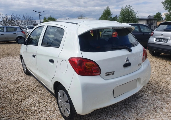Mitsubishi Space Star cena 15900 przebieg: 99000, rok produkcji 2013 z Katowice małe 301